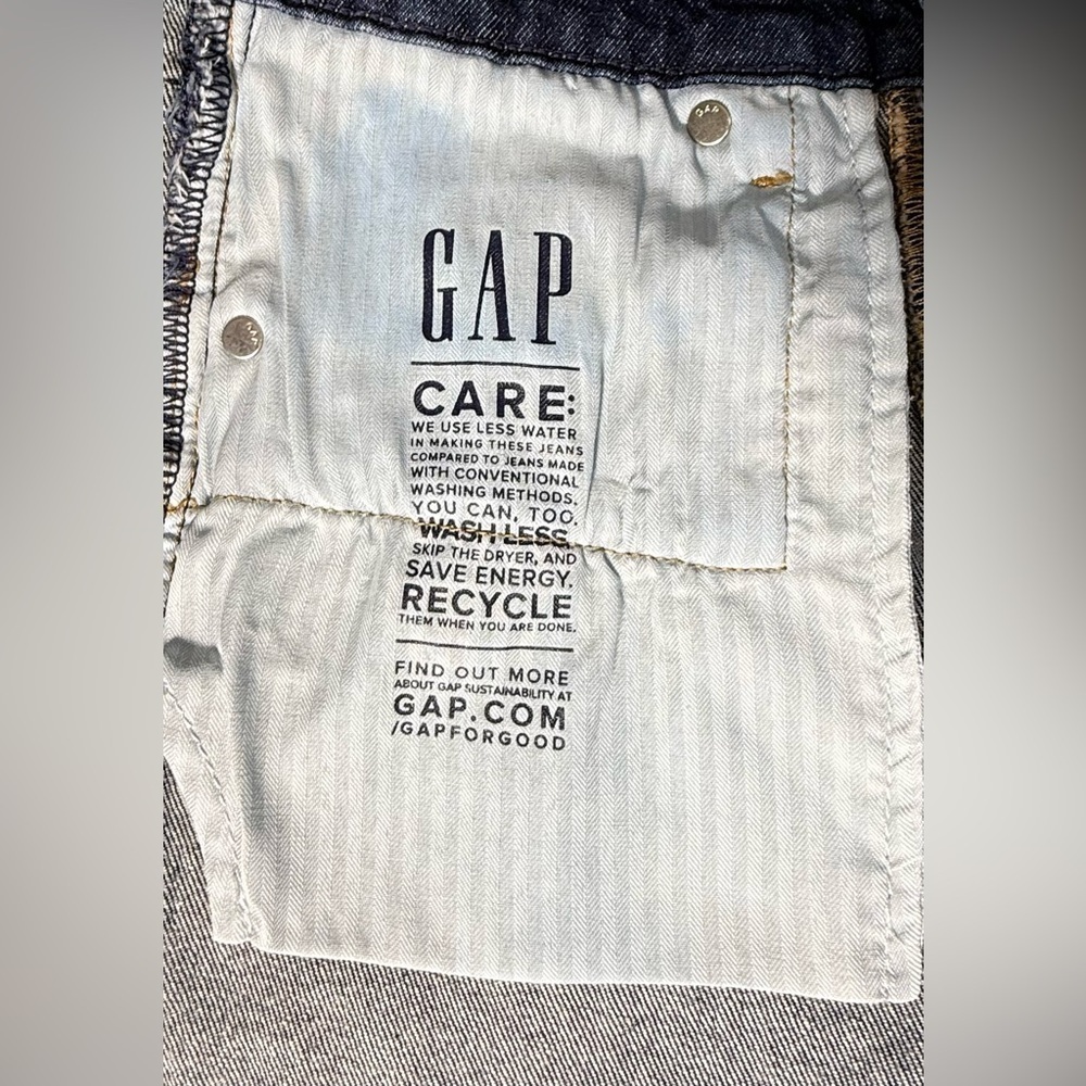 Classic Dark Blue Women's Straight Leg Jeans - Picture 7 of 10
